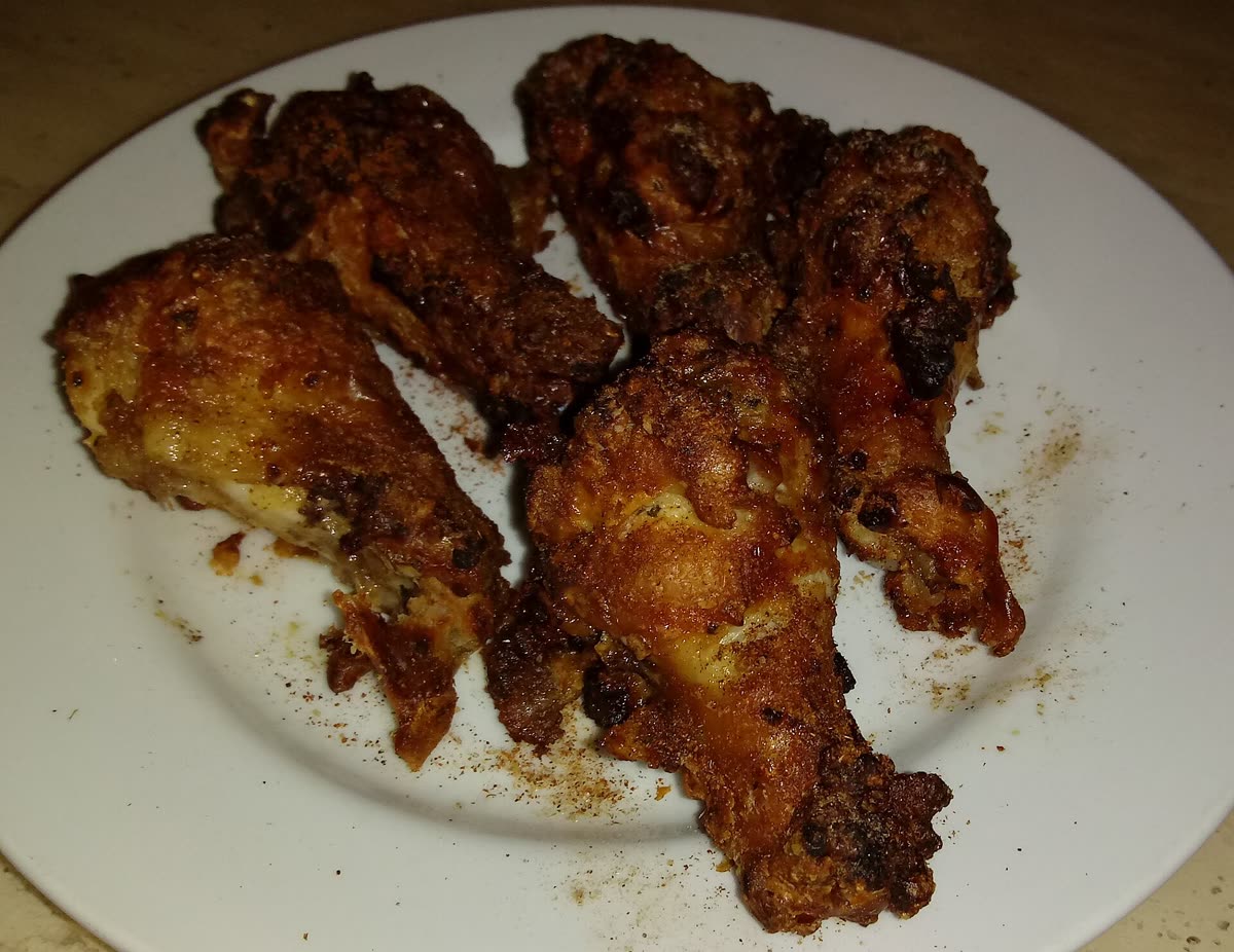 Taiwanese Pepper Salt Chicken Drumettes (鹽酥雞) — Korean fried chicken recipe air fryer: 400F two-stage timing