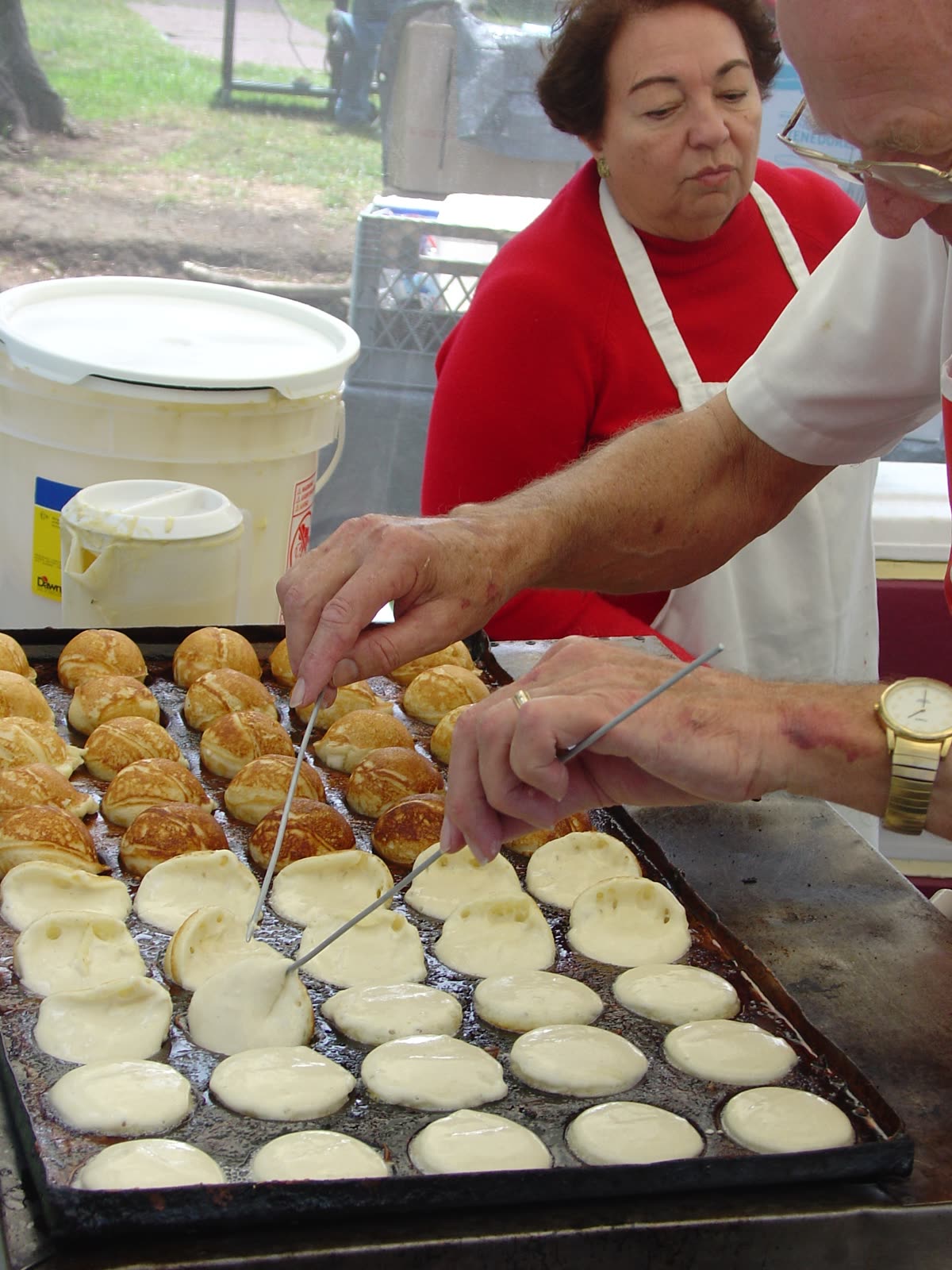 Aebleskiver at Cal Lutheran Scandanavian Festival — Can I Make Bungeoppang Without a Fish-Shaped Pan?