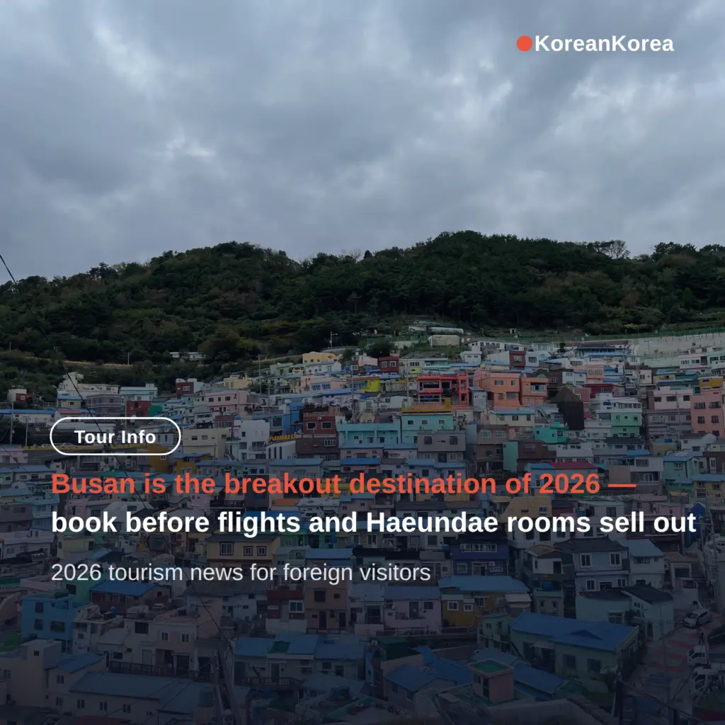 Busan travel guide 2026: why Taiwanese tourists are flying in and booking longer stays