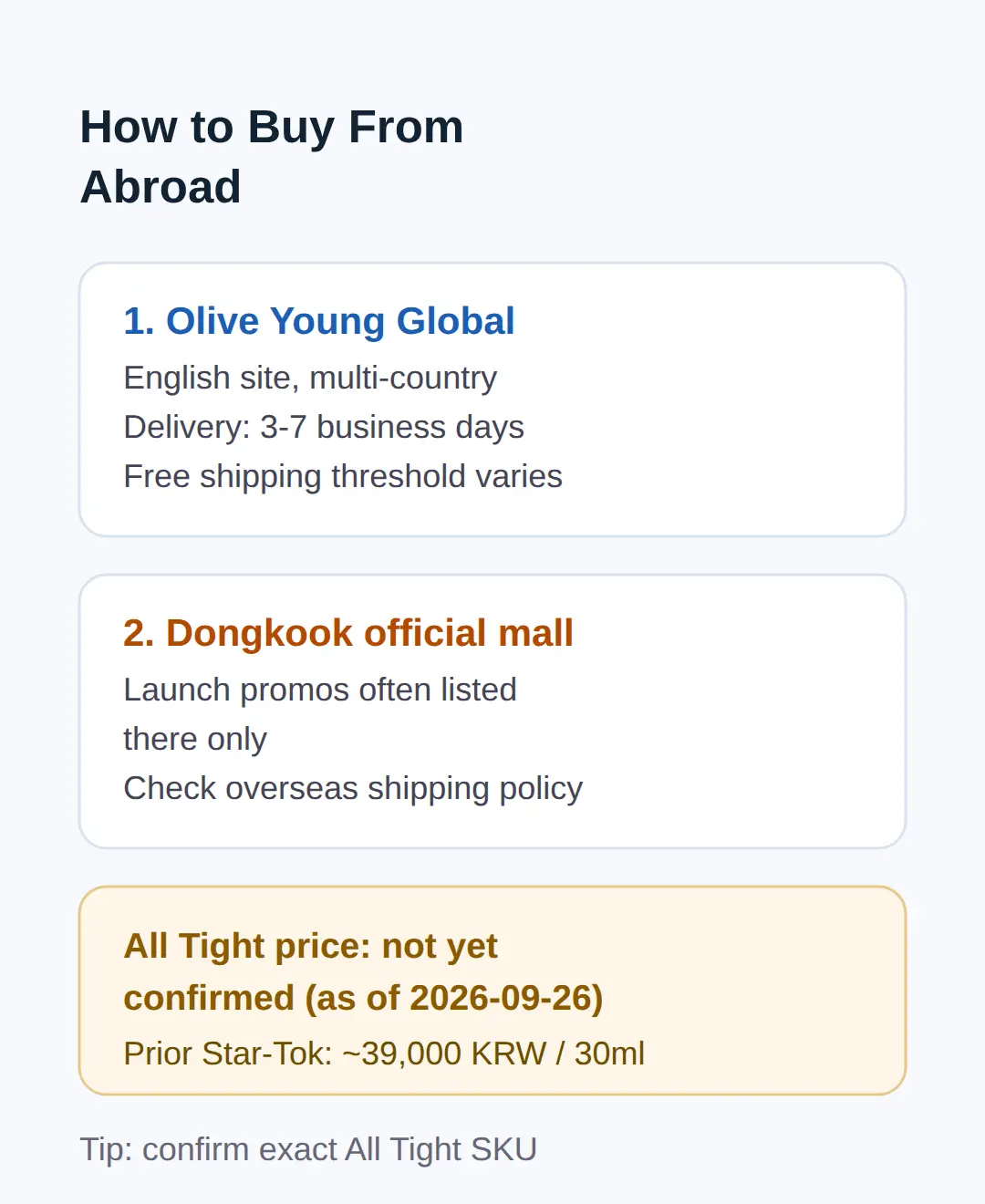 How to Buy Madeca Star-Tok All Tight From Abroad