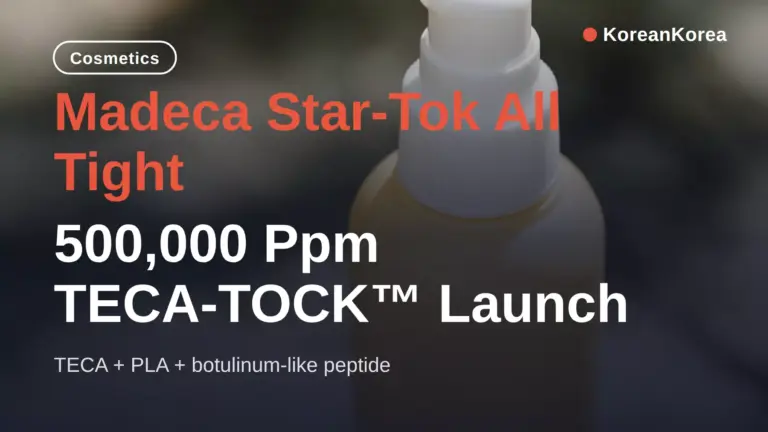 Madeca Star-Tok All Tight: ra mắt TECA-TOCK™ nồng độ 500.000 ppm