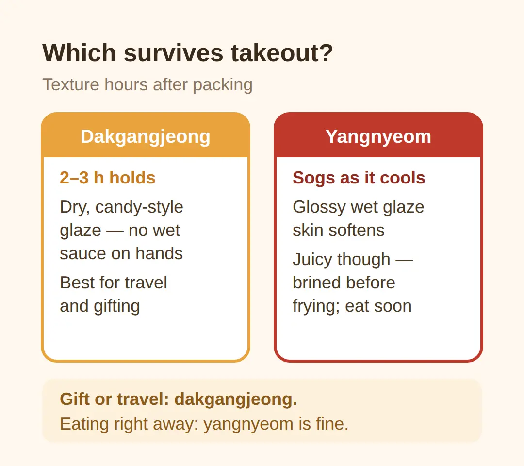 Which should I order for takeout?