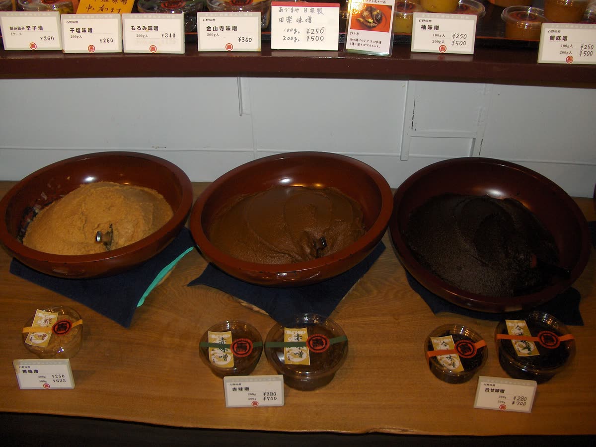 Miso paste by wilbanks in Nishiki Ichiba, Kyoto — Doenjang Substitute: Can Miso Stand In for Jjigae?