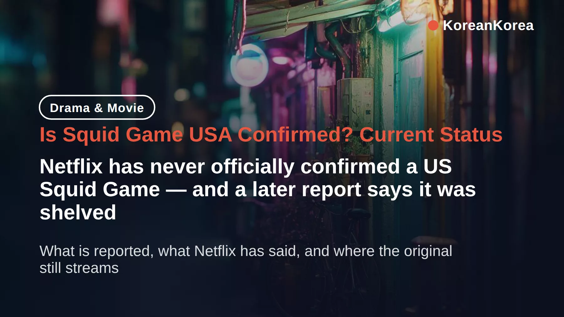 Is Squid Game USA Confirmed? Current Status and Netflix's Answer
