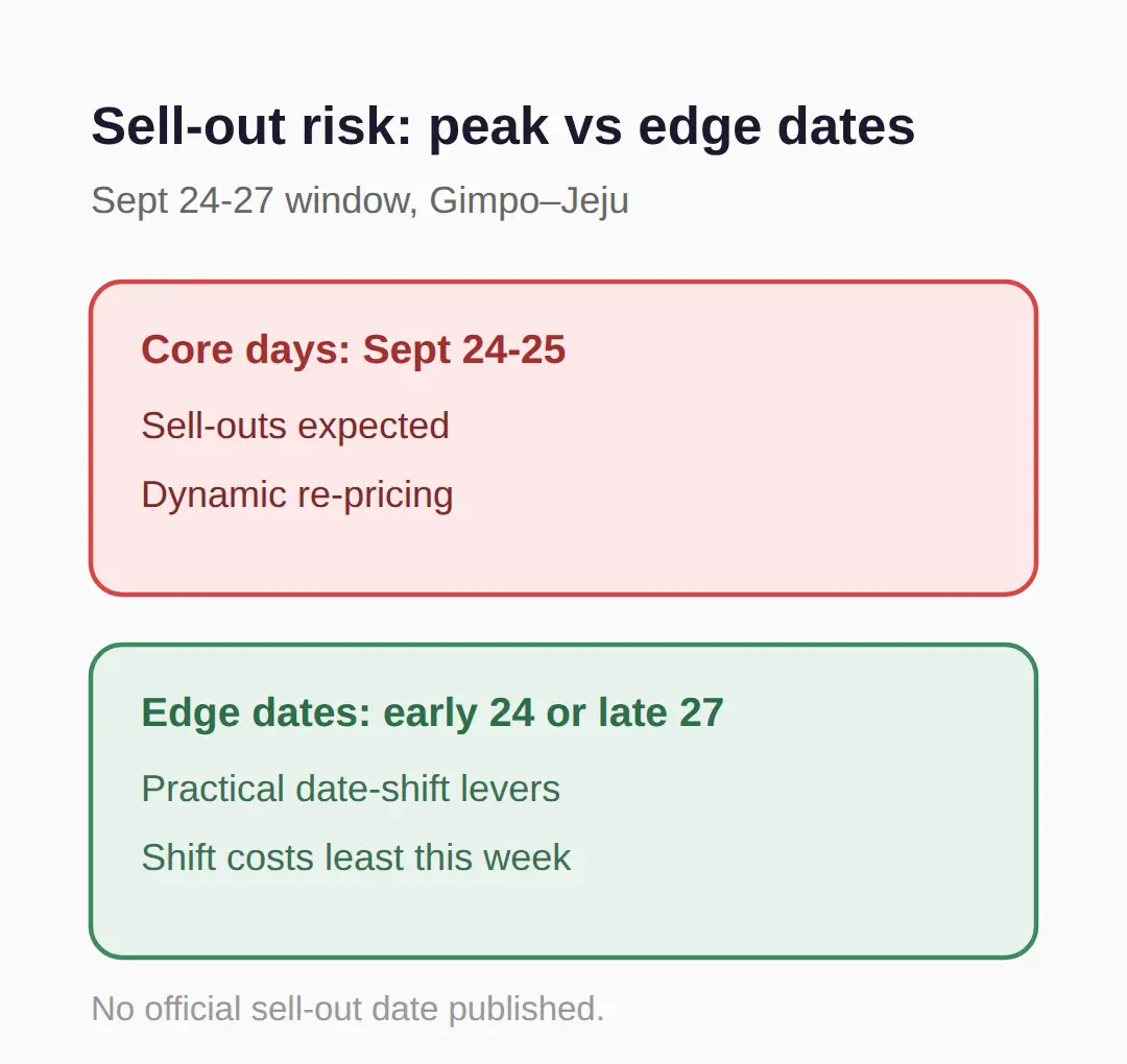 When do Chuseok flights sell out — and why this week matters