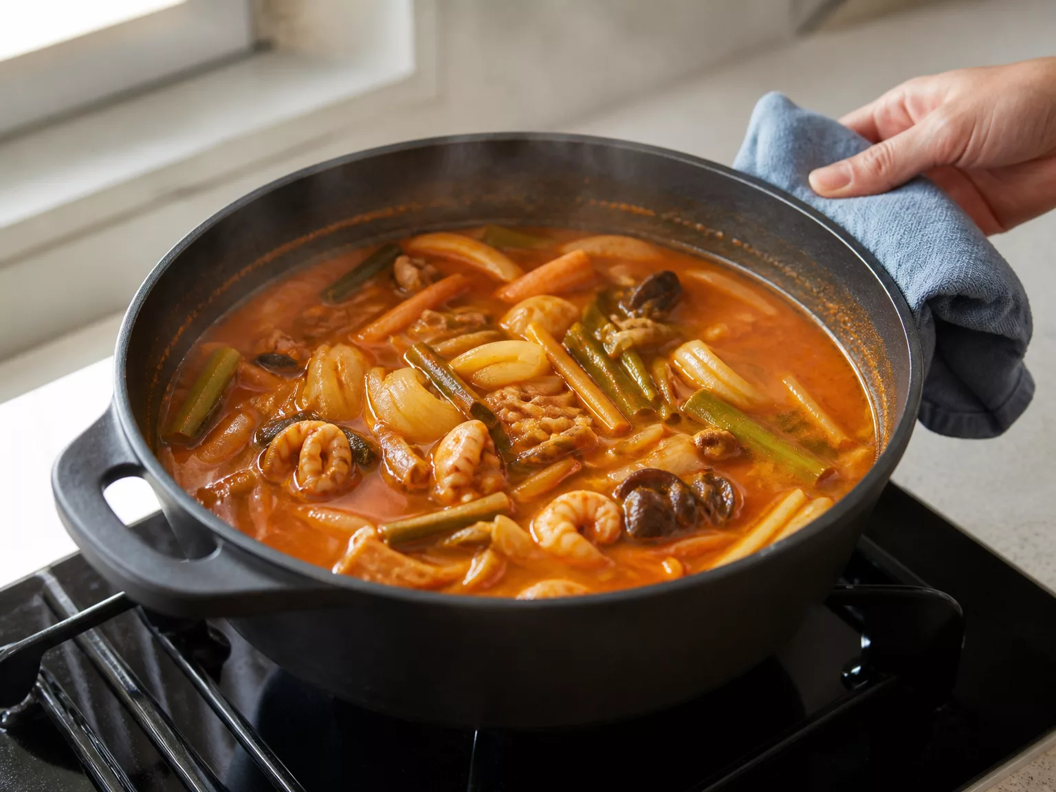 Step 5: Lower the heat and simmer 20 more minutes.