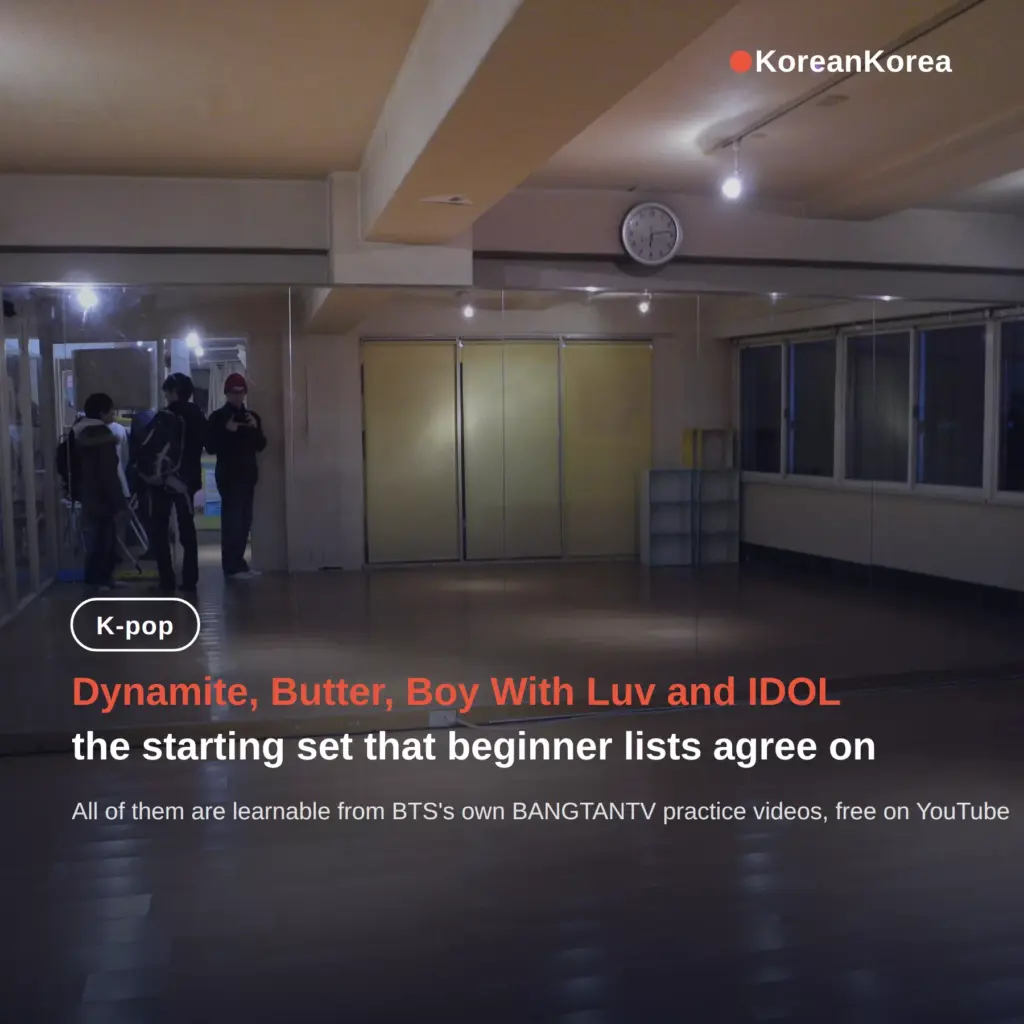 kpop dance tutorial for beginners bts: songs to start with