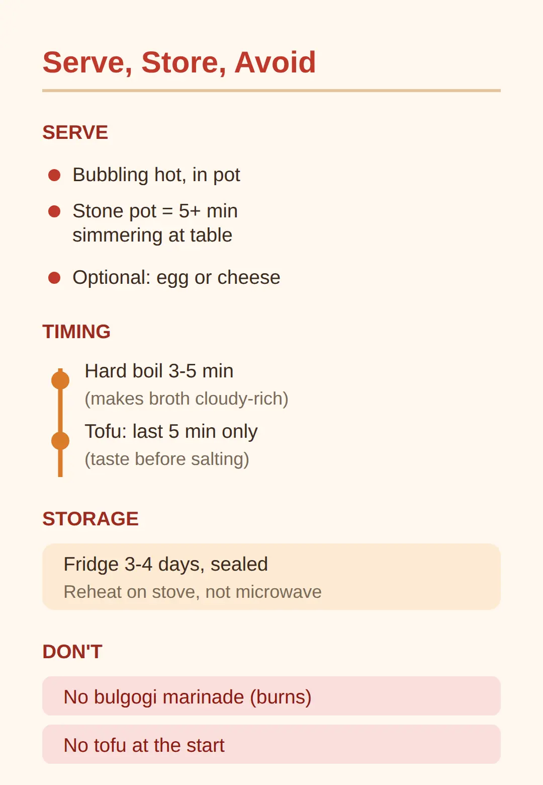 serving, storage, and common mistakes