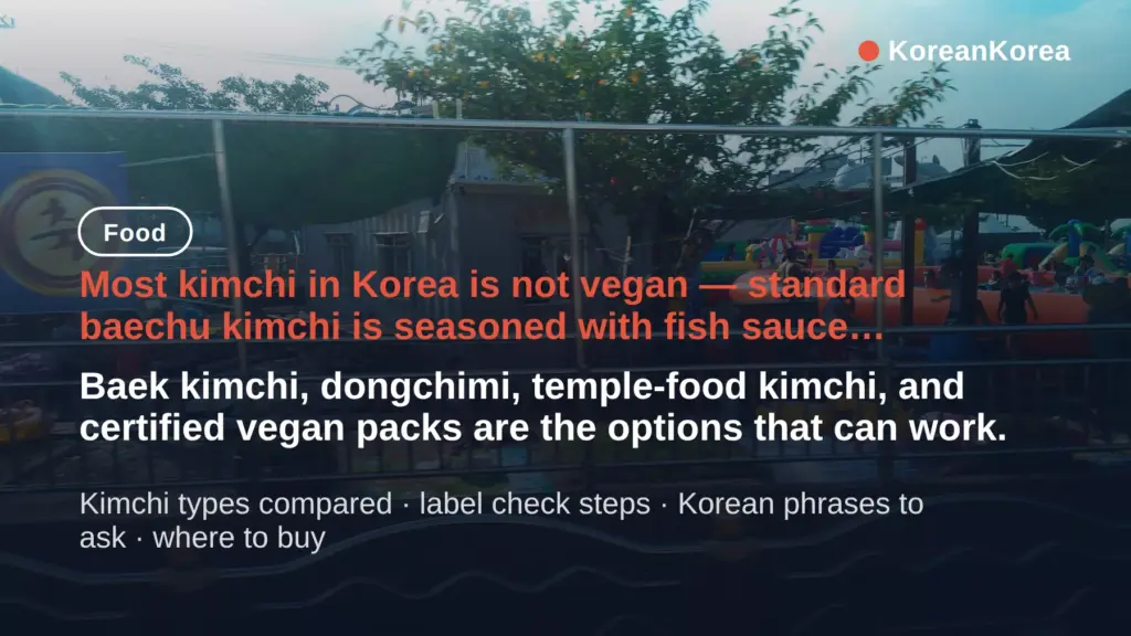 Is Kimchi Vegan? Which Kinds Have No Fish Sauce (2026) — Is Kimchi Vegan?