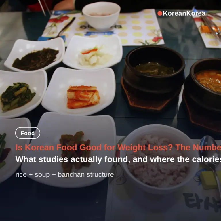 Is Korean Food Good for Weight Loss? The 5.9% Answer