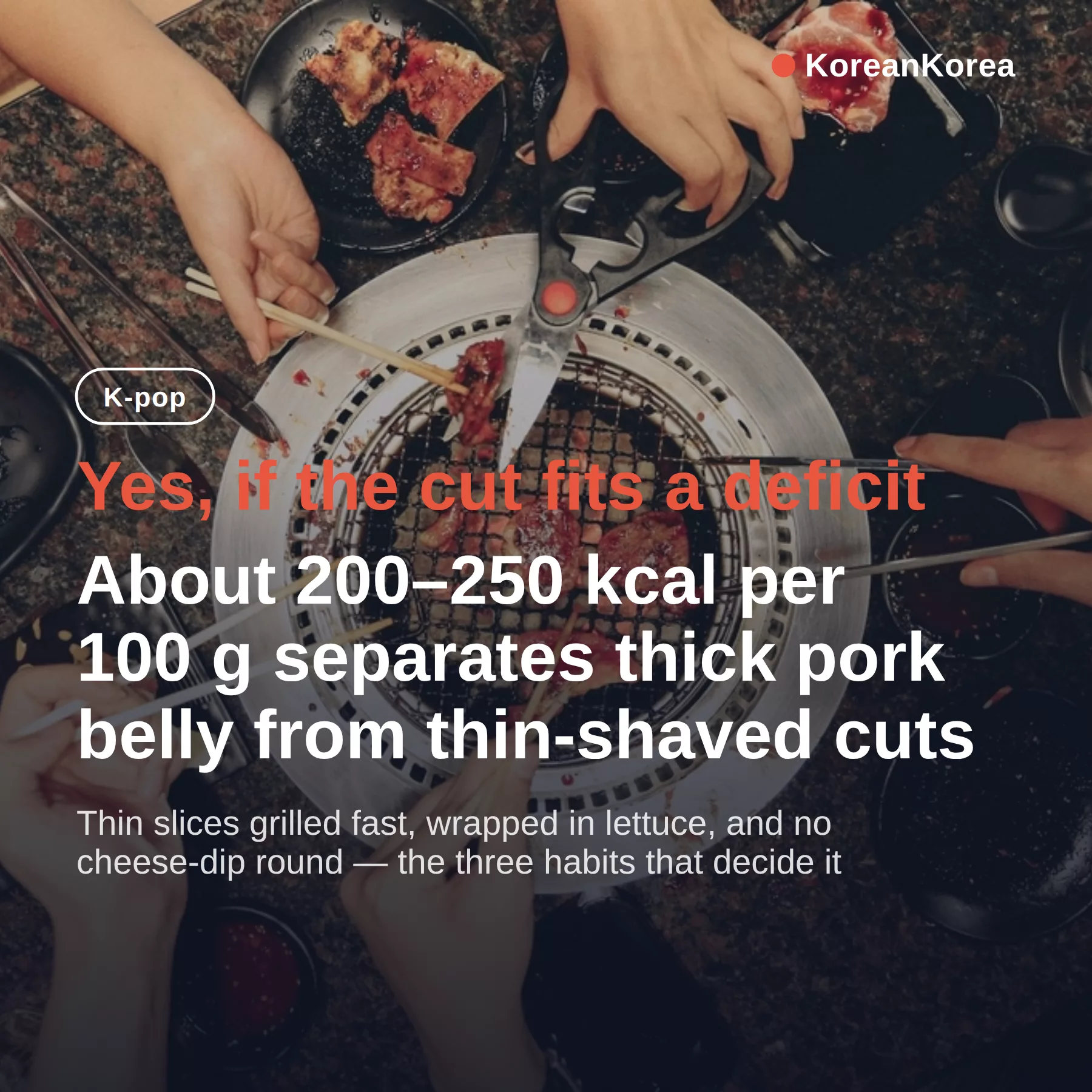 is korean bbq healthy for weight loss: which cuts to order