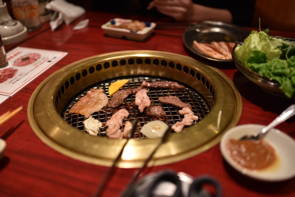 Korean BBQ, food image — Is Korean BBQ popular in Japan? The menu tells the story