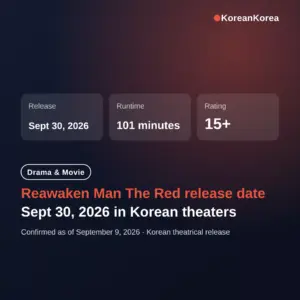Reawaken Man The Red release date confirmed for Sept 30, 2026