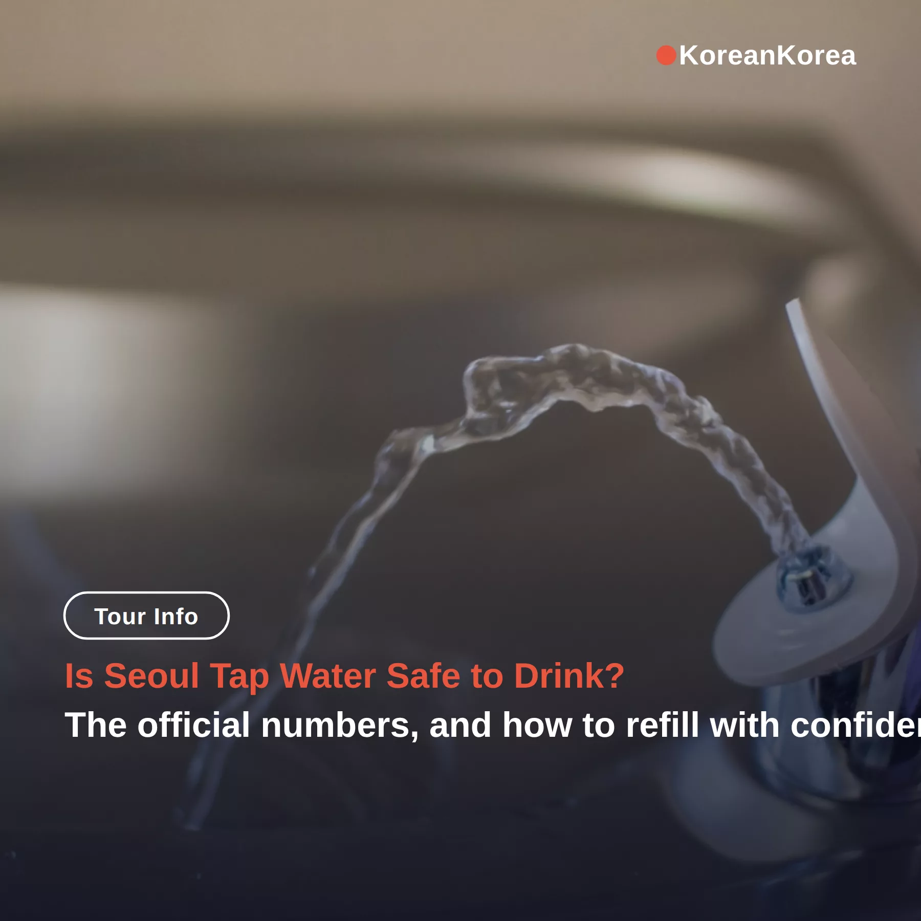 Is Seoul Tap Water Safe to Drink? The Official Numbers and Where to Refill