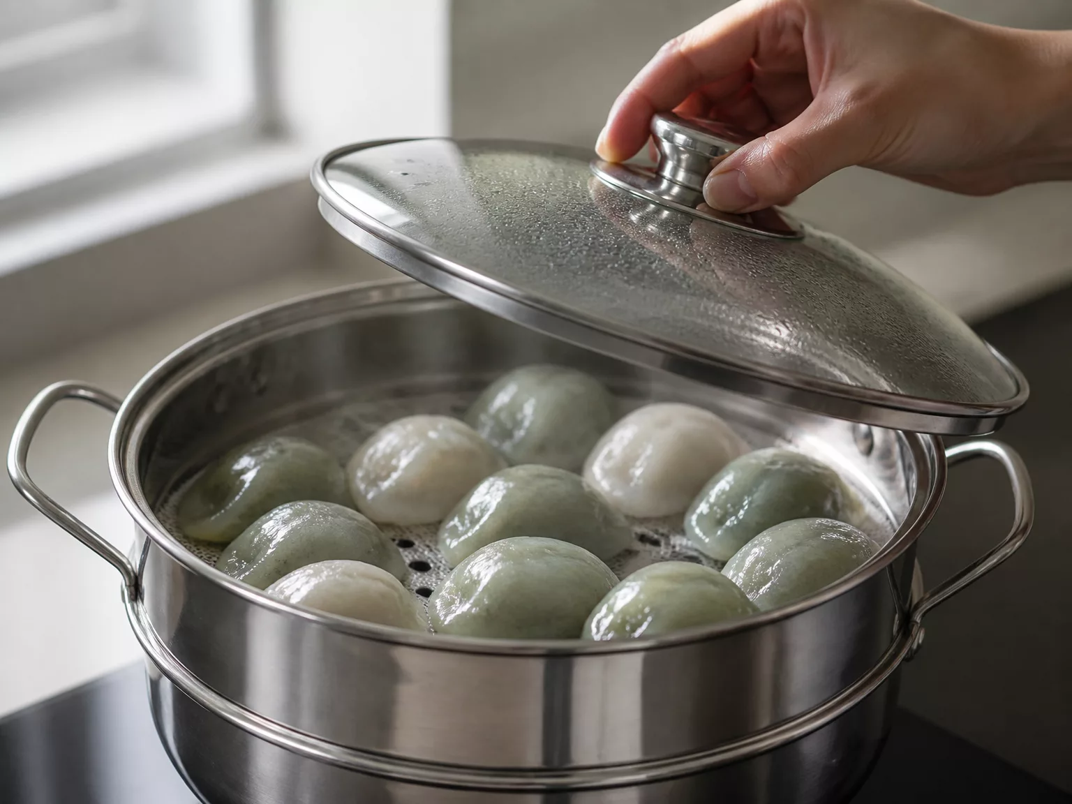 Step 4: Steam on high heat for 15 minutes