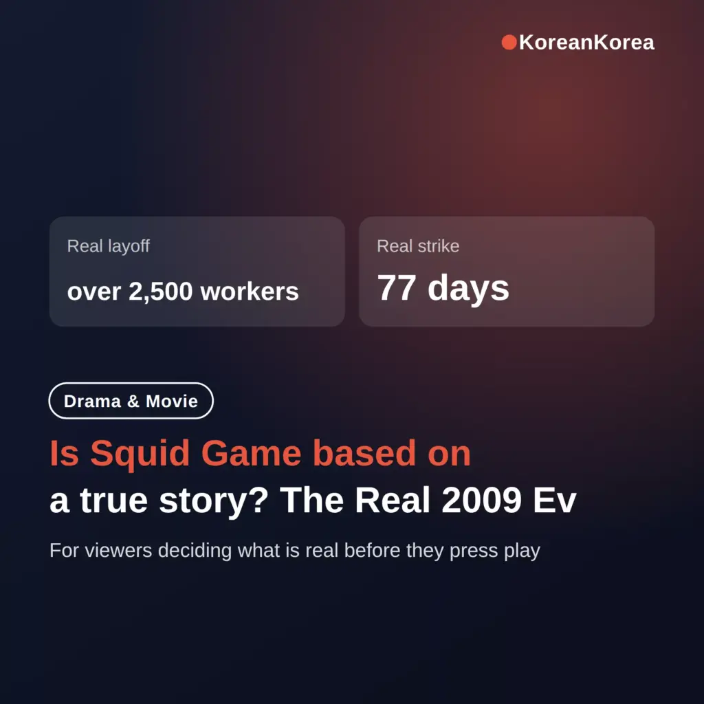 Is Squid Game based on a true story? The Real 2009 Event Behind It
