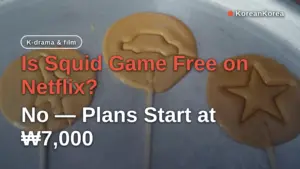Is Squid Game Free on Netflix? No — Plans Start at ₩7,000