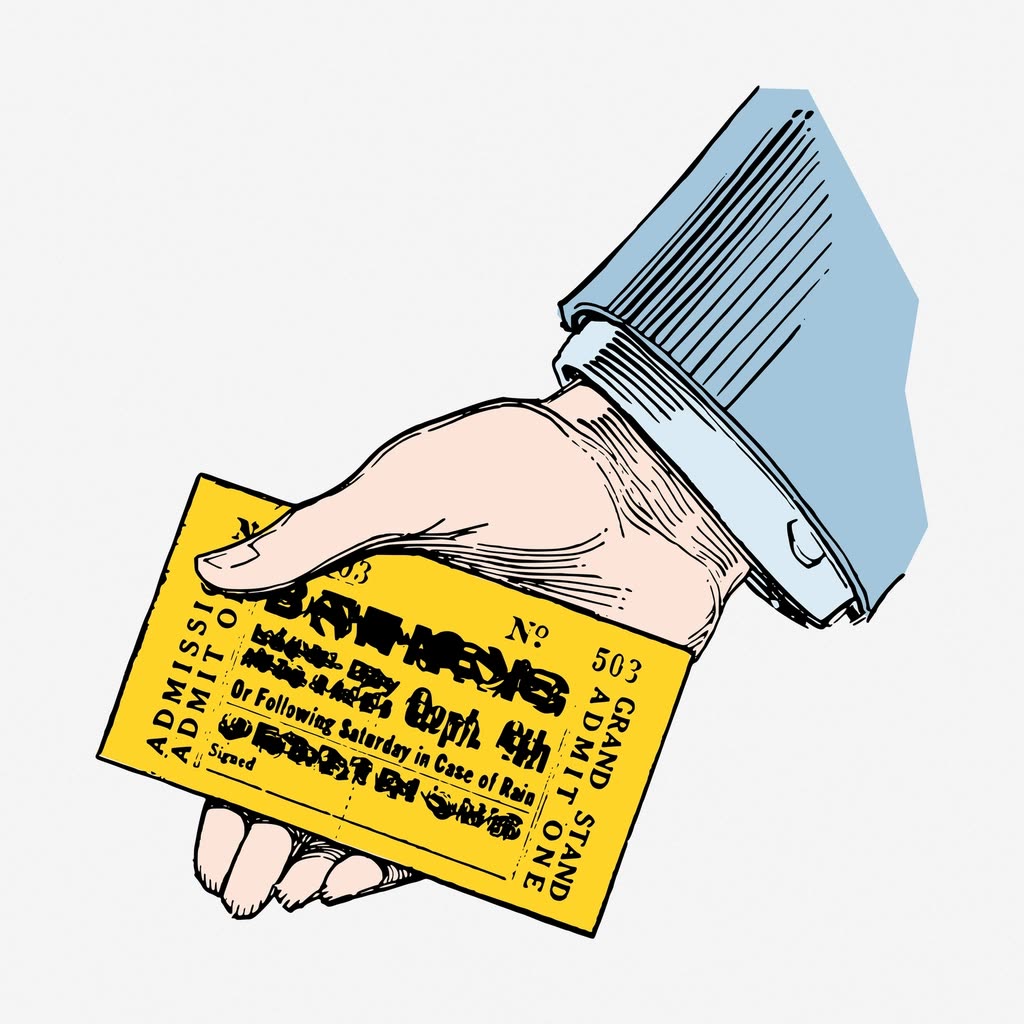Yellow ticket illustration — Refund vs. Hold Your Ticket: What the Announcement Says