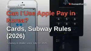 Can I Use Apple Pay in Korea? Cards, Subway Rules (2026)