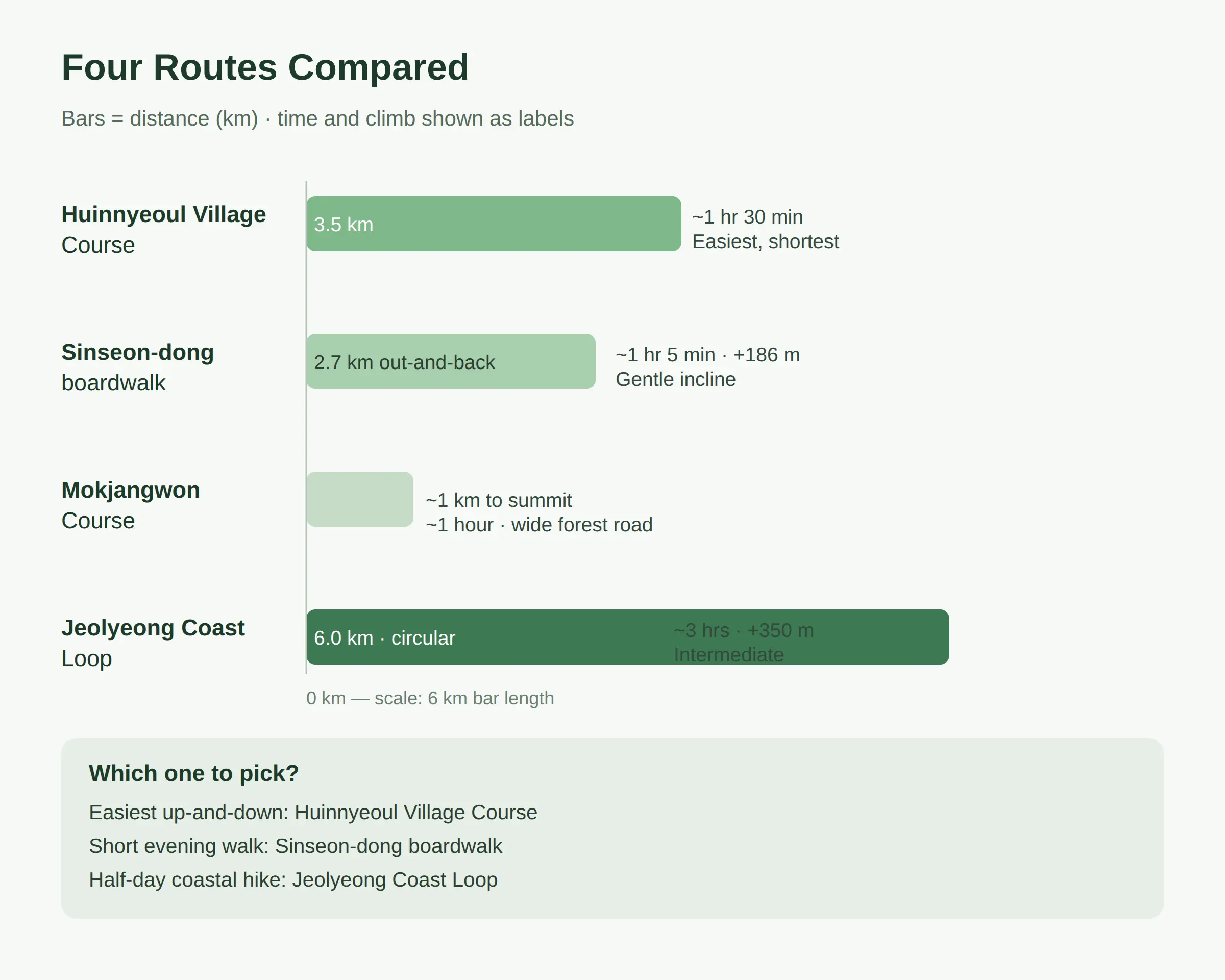 Which Course Should You Pick? Four Routes Compared