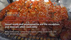 Can You Pay With a Foreign Card in Korea? BBQ, Cafes, Street Stalls
