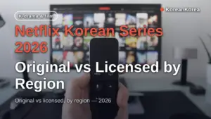 Netflix Korean Series 2026: Original vs Licensed by Region