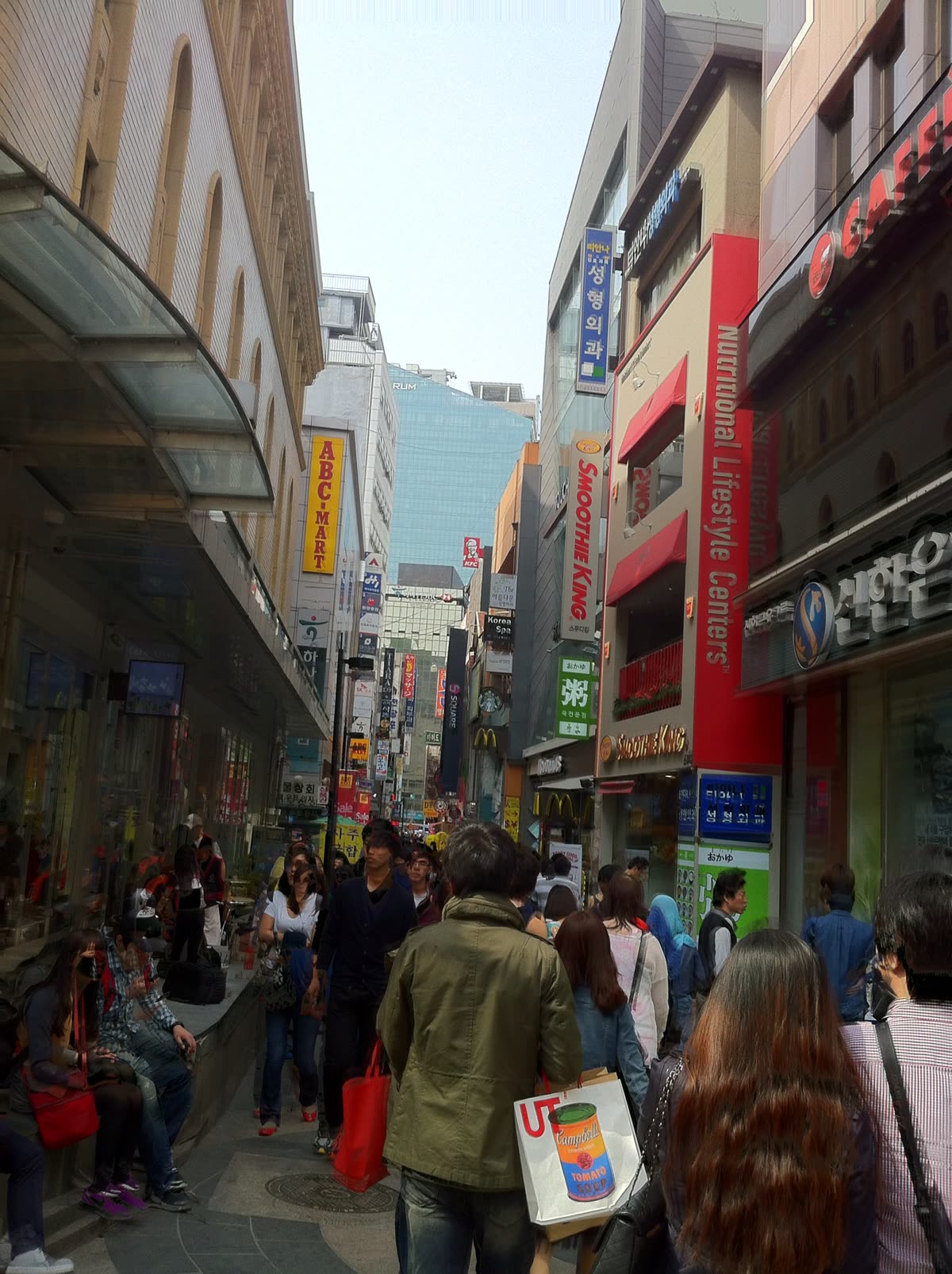 Shopping street at Myondon , Seoul - panoramio — Myeongdong Town: Address, Hours and What's Inside
