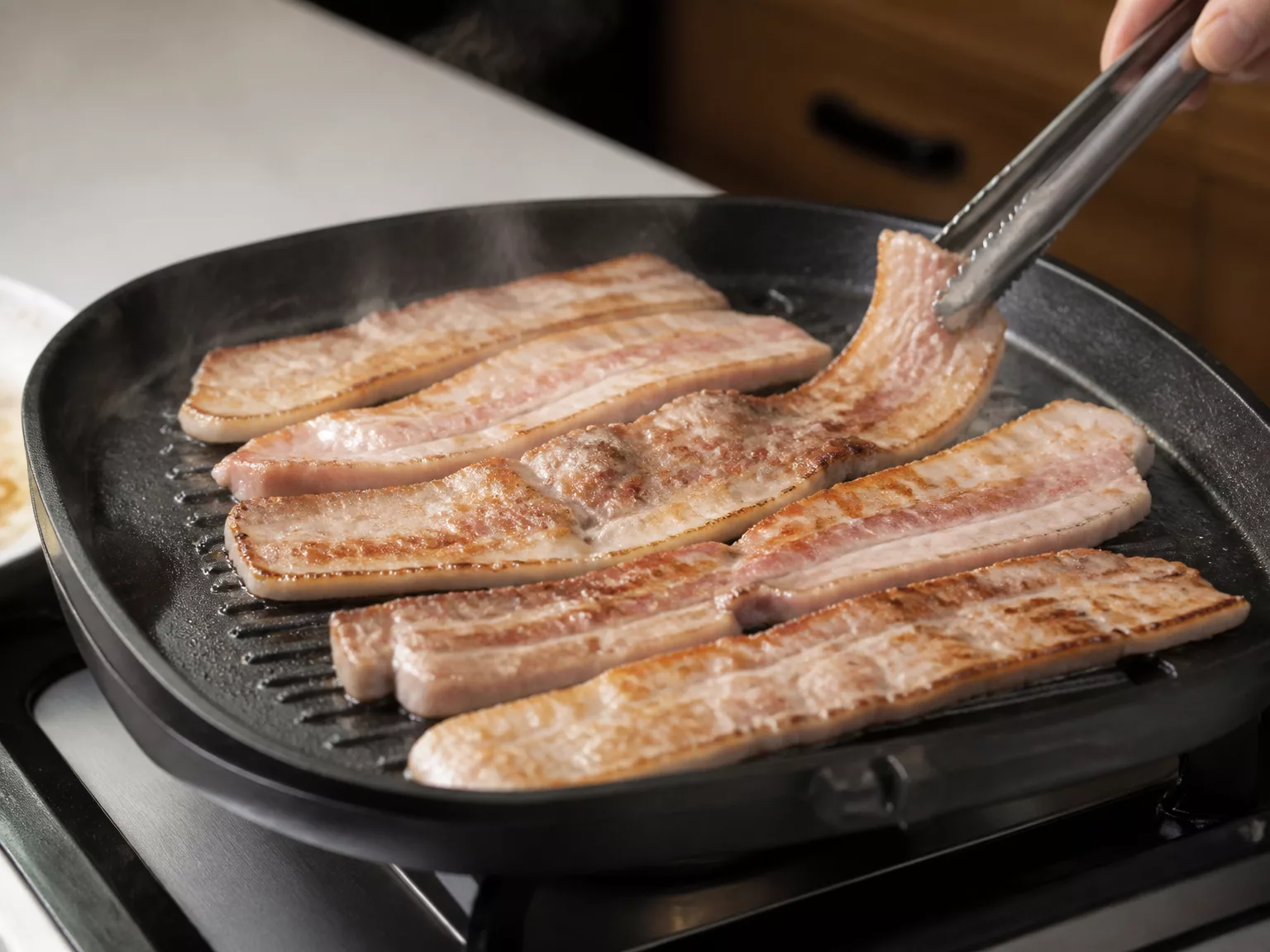 Step 5: Lay slices in a single layer and grill 2-3 minutes per side, about…