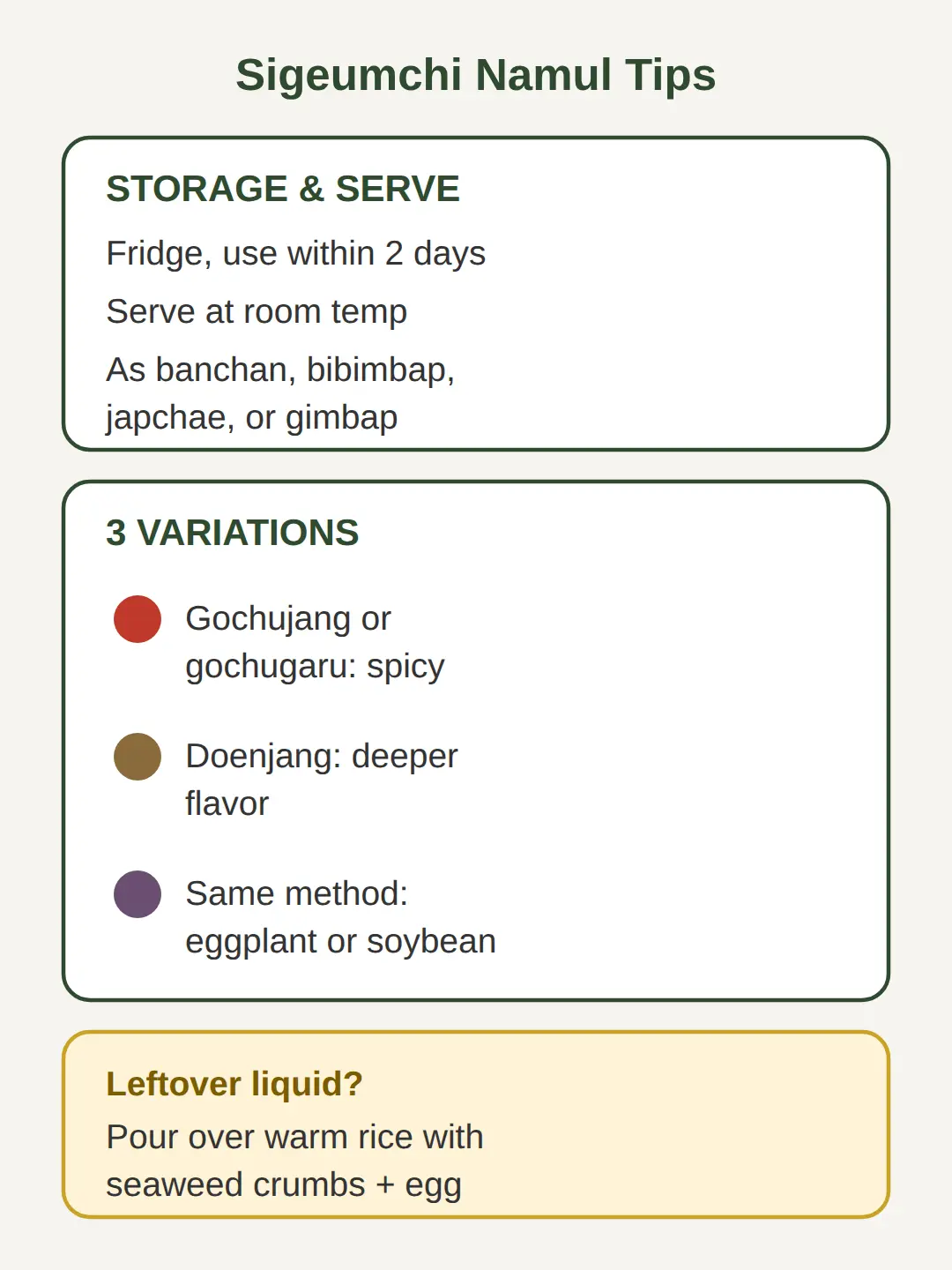 How To Store It, Serve It, And 3 Variations